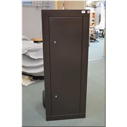 Condor Gun Safe Condor Brown Metal Gun Cabinet Safe Model w/keys