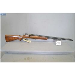 Cooey Mod 60 .22 LR cal tube fed bolt action RIfle w/ 24  bbl [ appears good, blued finish, pistol g