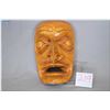 Image 1 : North West Coast Unsigned  Varnished Cedar Mask, 12" Hi, 8 " wide - Native