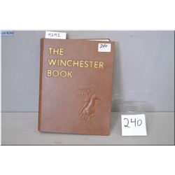 The Winchester Book - Hard Cover, Author Signed by George Madis w/ dark brown leather cover