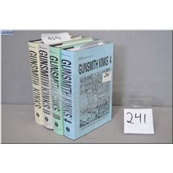Lot of Four Hard Cover Books -  Volumes - Gunsmith Kinks Vol to 1V