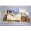 Image 1 : Lot of Tray Lots : 5 Pairs of Native Moccasins [ four are beaded ]