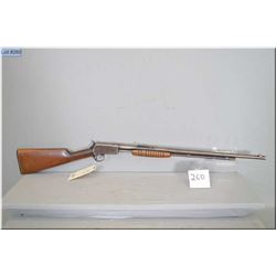 Winchester Mod 62 .22 LR cal Pump Action Rifle w/ 23" round bbl [ fading blue finish turning brown, 