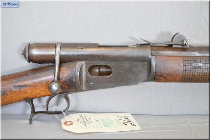 Swiss Vetterli Sauerbrey .41 Rimfire cal full wood Military Rifle w/ 33 ...