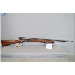 Swiss Vetterli ( Waffenfabrik Bern ) Mod Sporter . 41 Rimfire cal bolt action Rifle w/ barrel shorte