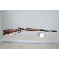 Winchester Mod 1892 .25-20 WCF cal lever action rounded barrel full mag Rifle w/ 24" bbl [ blued fin