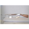 Image 3 : Remington Mod 12C .22 LR cal tube fed pump action Rifle w/ 24" oct bbl [ polished grey finish, good 