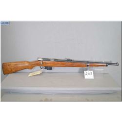 Destroyer .9 MM Bergmann cal mag fed bolt action full wood Military Rifle w/ 21 1/4" bbl [ blued fin