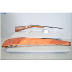 F.N. Mod Single Shot .22 Long cal bolt action Rifle w/ 21" bbl [ blued finish, light surface rust, g