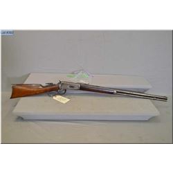 Winchester Mod 1894 .38-55 cal round barrel full mag lever action Rifle w/ 26" bbl [ traces of blued