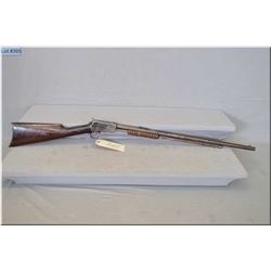 Winchester Mod 1890 . 22 Short cal pump action Rifle w/ 24" oct bbl [ traces of blue fading to grey,