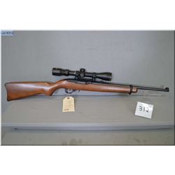 Ruger Mod 10-22 Carbine .22 LR cal mag fed semi auto Rifle w/ 18 1/2" bbl [ blued finish, barrel sig