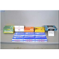 Box Lot : 14 Boxes ( 20 rnds per ) .7 MM Mauser Ammo includ : 6 boxes Prvi 173 & 139 Gr. - 2 Boxes N