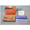 Image 1 : Bag Lot : 4 Boxes ( 20 rnds per ) 6.5 x 52 Carcano ammo - plus 1 Box ( 20 rnds ) 7.7 Jap ammo -