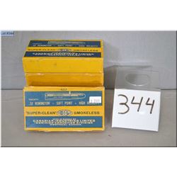 Bag Lot : 5 Boxes  ( 20 rnds per ) Dominion Super Clean .32 Rem Ammo