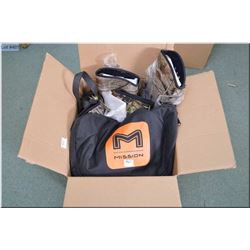 Box Lot : 2 New Pairs of Bogs Insulated Camo Boots - One size 11 M & One size 10 - One Mission Black