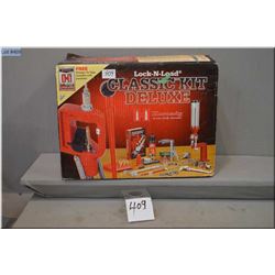 Hornady Classic Deluxe Lock n Load Press w/access, new in orig box, some damage to box