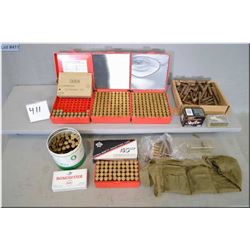 Tray Lot : 200 plus rounds .45 Auto Reloads - Can of Military ammo - cardboard box w/ military ammo 