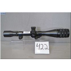 Weaver Micro Trac T6 Scope w/ Weaver rings, adjustable objective