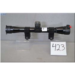 Leupold Scope w/ see thru rings, Butler Creek caps, Stony Point Adjustment