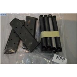 Bag Lot : 7 .45 Auto  Colt Mags [ 3 are marked Colt ]