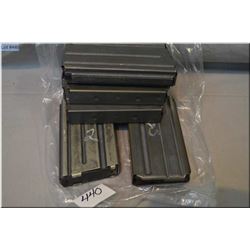 Bag Lot : 5 Colt Mkd 5.65 MM cal pinned mags