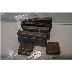 Bag Lot : 2 Pinned Dominion Defense Mags -  2 Sig Mags -  2 M-14 Mags Pinned