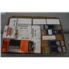 Image 1 : Tray Lot : 10 Boxes ( 60 rnds per ) CCI .22 cal ammo - 9 Boxes Federal .22 LR ammo - approx 1/2 of 5