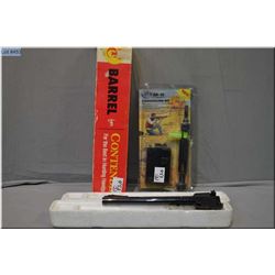 Bag Lot : Thompson Contender .22 LR blued  10" barrel w/barrel sights w/ orig box  [ appears v- good