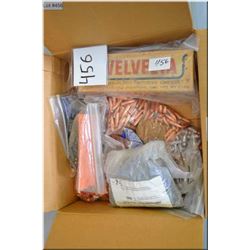 Box Lot : Various bullets in bags , etc.