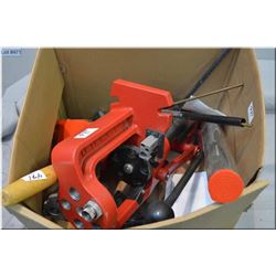 Box Lot : Pro 7 Reloading Press & Lee Reloading Press plus Lee tubes, etc.