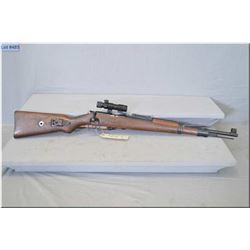 N.A.C. ( Ridgefield, New Jersey ) Mod Mauser Copy .22 LR cal bolt action mag fed full wood Military 