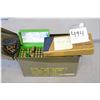 Image 1 : Metal Ammo Box : w/ approx 200 rnds 7.62 Nato ammo, & ammo etc.
