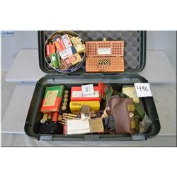 Sportsman Utility Case : contents includ Boxes of .22 cal shells - various boxes of ammo, shotshells