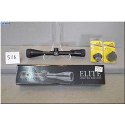 Bushnell Elite Limited Edition 3 x 9 x 40 SCope & Set of Butler Creek Caps [ appear as new ]