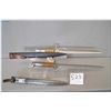 Image 1 : Lot : 2 Swiss Mauser Bayonets w/scabbards