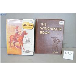 Lot of Two Hd Cover Books: The Winchester Book, 1 of 1000, by George Madis w/brown leather cover - M