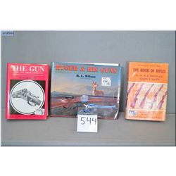 Lot Three Hard Cover Books : The Gun and it's Development W.W. Greener The Classic ninth Edition of 