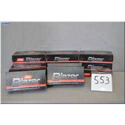 Box Lot : Approx. 14 Boxes CCI Blazer .9 MM Ruger Cal Ammo