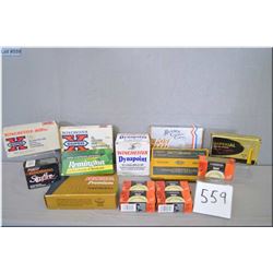 Tray Lot : Asstd Ammo -  1 Box 7.62 x 54 R - 1 Box .308 WIn - 32 Rnds .9 MM Luger Reloads - 32 Rnds 