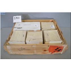 Wooden Crate : .38 cal lead bullets plus approx 1000 .38 baked on moly bullets