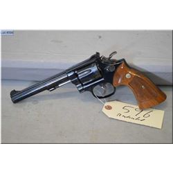 Smith & Wesson Mod 17-4 .22 LR cal 6 shot Revolver w/152 mm bbl [ blued finish, appears v-good, ligh