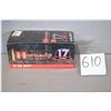 Image 1 : 1 Case Lot : 9 Boxes ( 50 rnds per ) & 1 Box ( 40 rnds, 10 missing) Hornady .17 HMR cal 20 Gr XTP Am