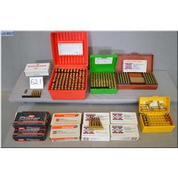 Lot of Two Trays  : 18 Rnds plus brass .308 Reloads -  18 Rnds plus brass .7 MM BR Rem Reloads - 93 