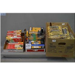 Lot : 1 Box & Trays : 9 Bags Smoke House Alder Wood Chips Ret. $ 5.99 each - Approx 4 boxes Alder & 