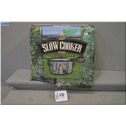 Eastman Outdoors Slow Cooker camo toned , new w/orig damaged box Retail $ 79.00