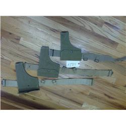 Bundle 3- web belts with web holsters