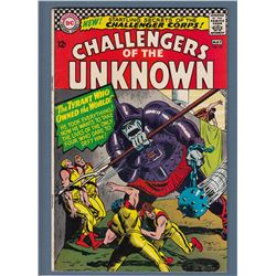 Challengers of the Unknown #49(1966) intro Challenger Corps.