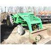 Image 1 : JOHN DEERE 2010 TRACTOR WITH FRONT END LOADER BUCKET