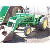 Image 3 : JOHN DEERE 2010 TRACTOR WITH FRONT END LOADER BUCKET